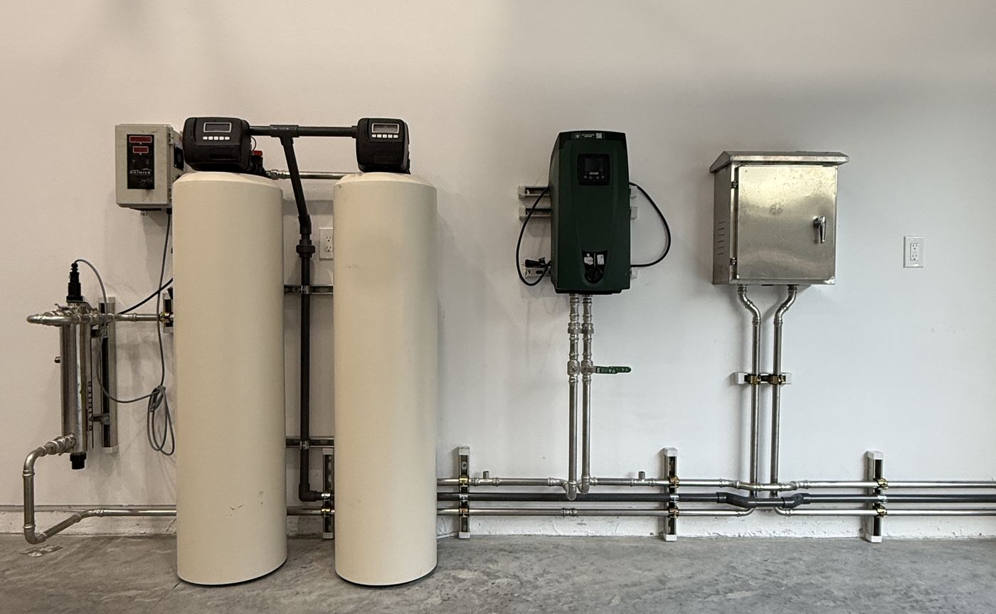 Whole house reverse osmosis system installation